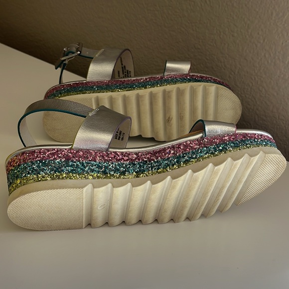 Steve Madden Girls Platform Sandals, 4 - Picture 3 of 4